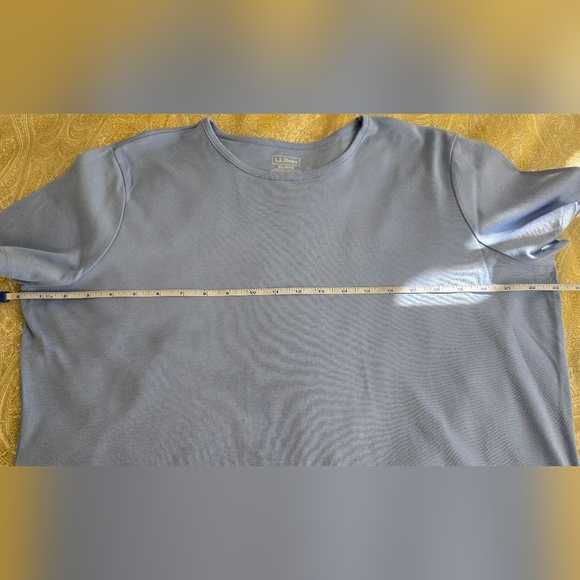 LL Bean Supima Tee Shirt. XL. - Picture 4 of 5
